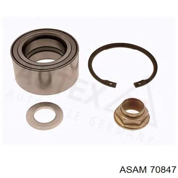 Compre 70847 Asam Rolamento de cubo dianteiro