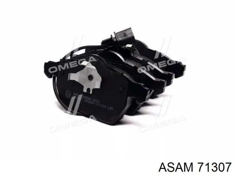 Compre 71307 Asam Sapatas do freio dianteiras de disco