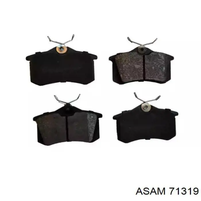 Sapatas do freio traseiras de disco Asam 71319 preço, a partir de 17,93 USD