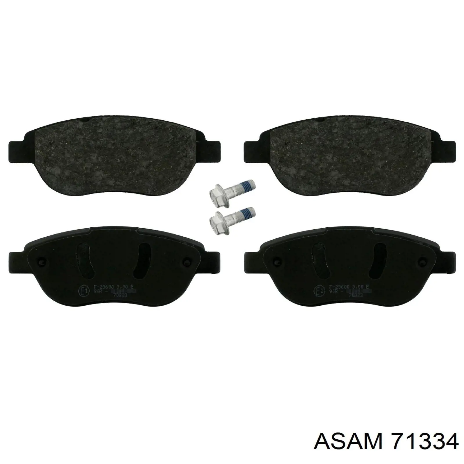 Compre 71334 Asam Sapatas do freio dianteiras de disco
