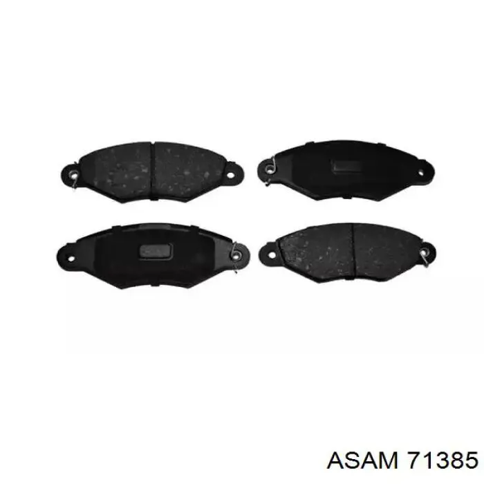 71385 Asam Sapatas do freio dianteiras de disco