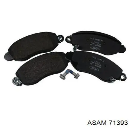 Sapatas do freio dianteiras de disco Asam 71393 preço, a partir de 38,78 USD