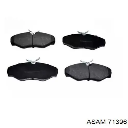 Sapatas do freio dianteiras de disco Asam 71396 preço, a partir de 29,61 USD