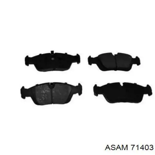 Sapatas do freio dianteiras de disco Asam 71403 preço, a partir de 28,82 USD