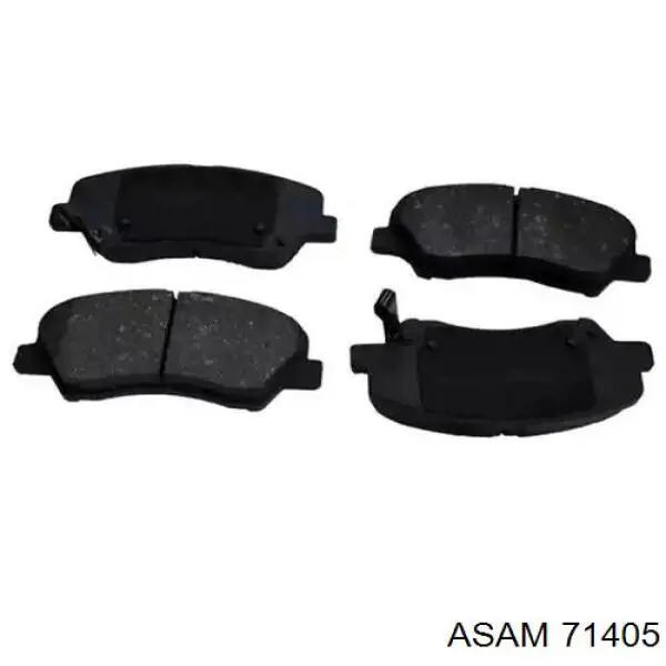 Sapatas do freio dianteiras de disco Asam 71405 preço, a partir de 28,78 USD