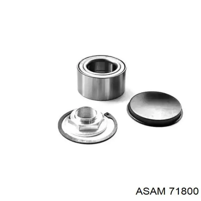 71800 Asam Rolamento de cubo traseiro