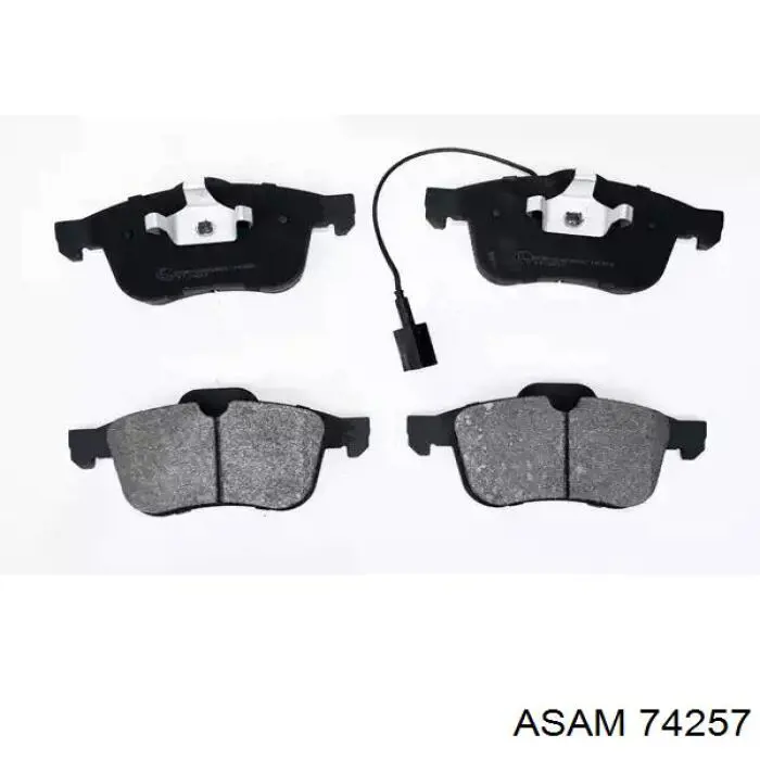 Compre 74257 Asam Sapatas do freio dianteiras de disco