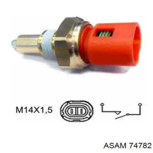 Compre 74782 Asam Relê retrator do motor de arranco