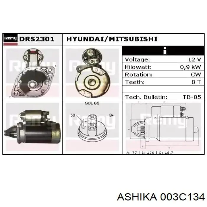 Compre 71100811 Profit Motor de arranco