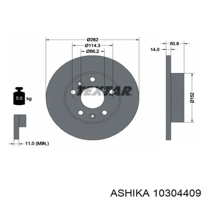 Compre 10304409 Ashika Tração de direção