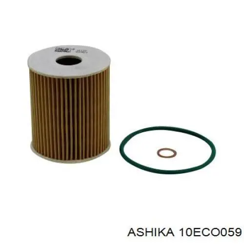 Compre 10ECO059 Ashika Filtro de óleo