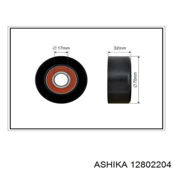 Reguladora de tensão da correia de transmissão Ashika 12802204 preço, a partir de 84,57 USD