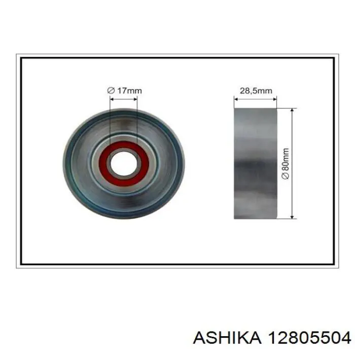 Reguladora de tensão da correia de transmissão Ashika 12805504 preço, a partir de 21,11 USD