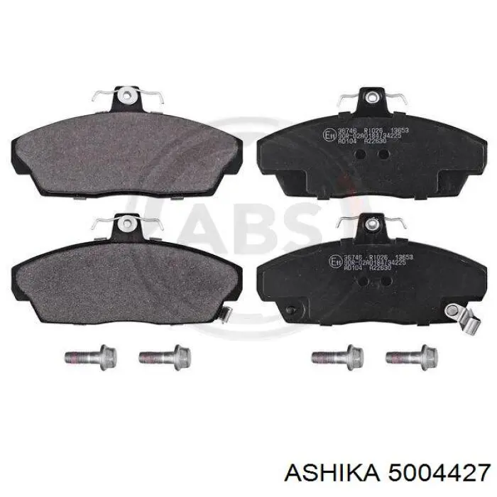 Compre 5004427 Ashika Sapatas do freio dianteiras de disco