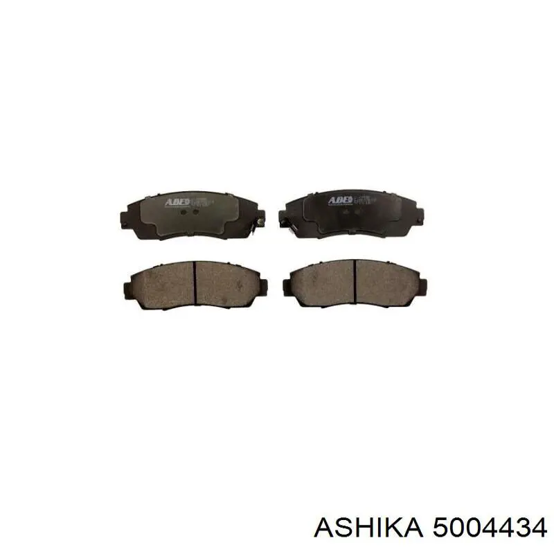 Compre 5004434 Ashika Sapatas do freio dianteiras de disco