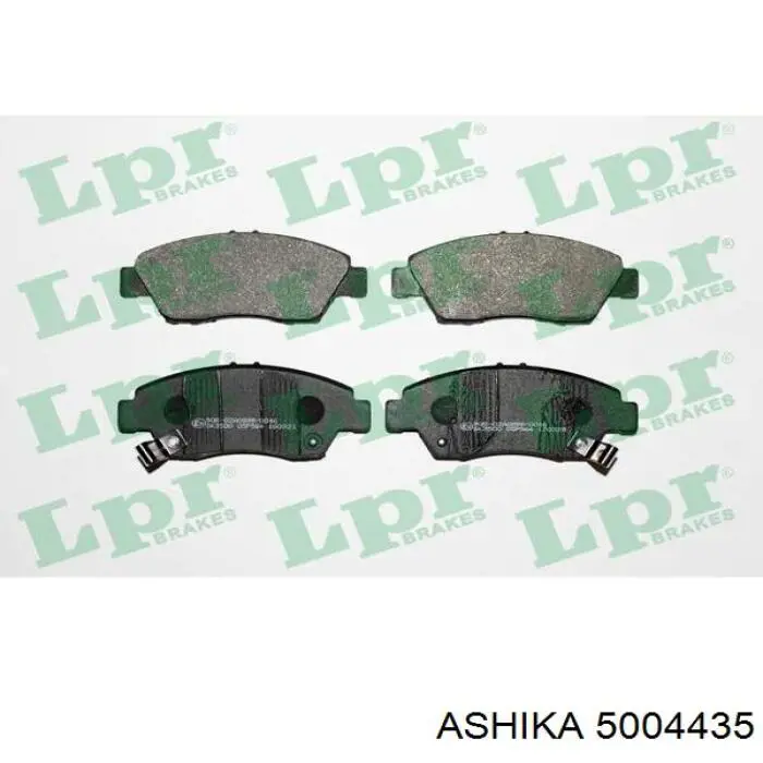 Sapatas do freio dianteiras de disco Ashika 5004435 preço, a partir de 26,72 USD