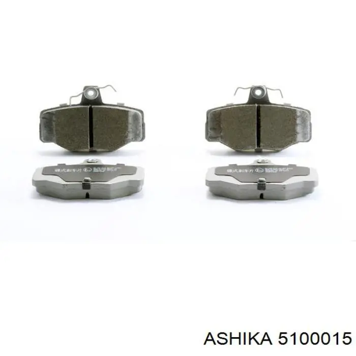 Sapatas do freio traseiras de disco Ashika 5100015 preço, a partir de 24,61 USD