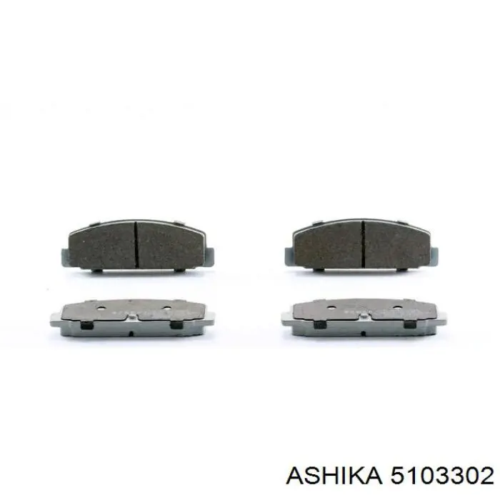 Sapatas do freio traseiras de disco Ashika 5103302 preço, a partir de 24,42 USD