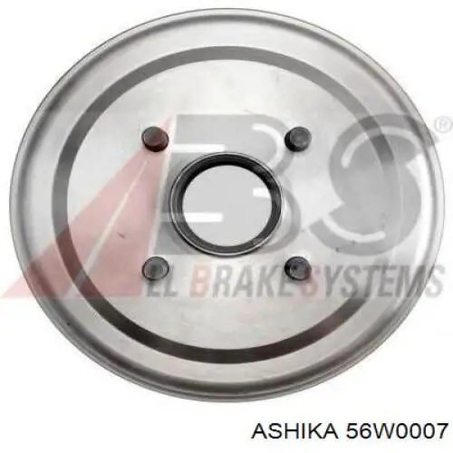 Compre 56W0007 Ashika Tambor do freio traseiro