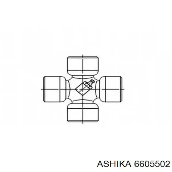 Compre 6605502 Ashika Cruzeta da junta universal traseira