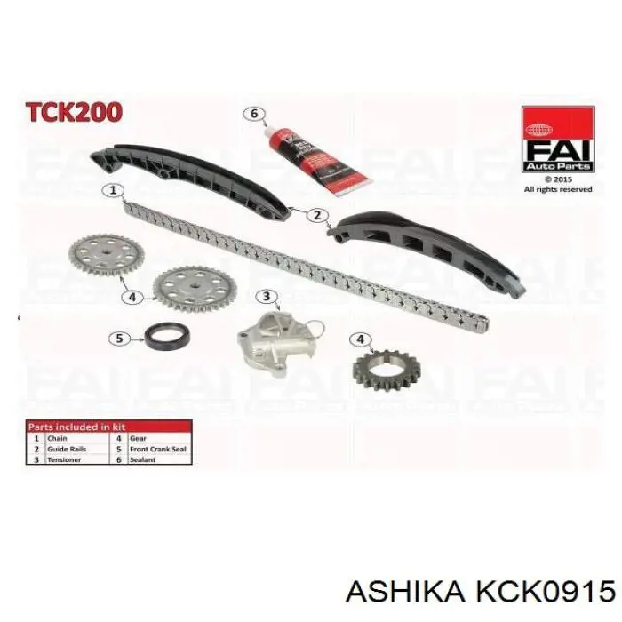 Compre 422274 Triclo Cadeia do mecanismo de distribuição de gás, kit