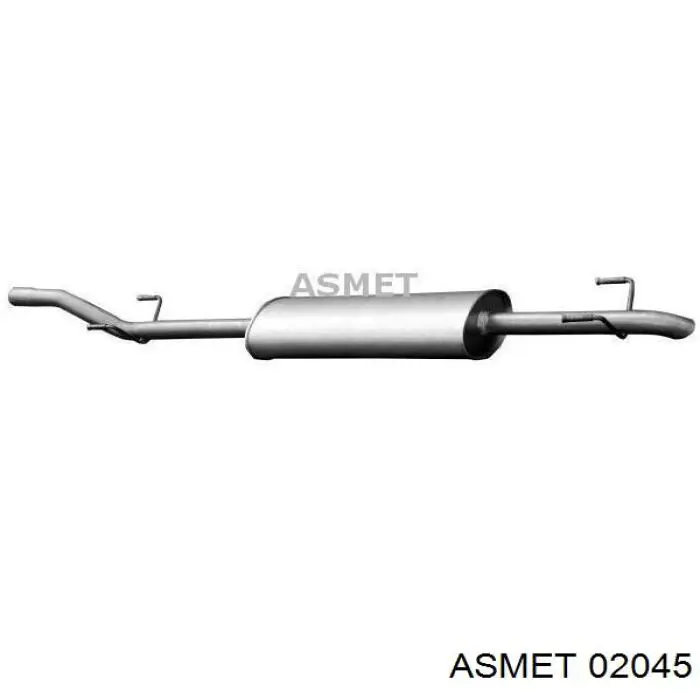 Silenciador, parte central Bosal 288231B preço, a partir de 123,06 USD