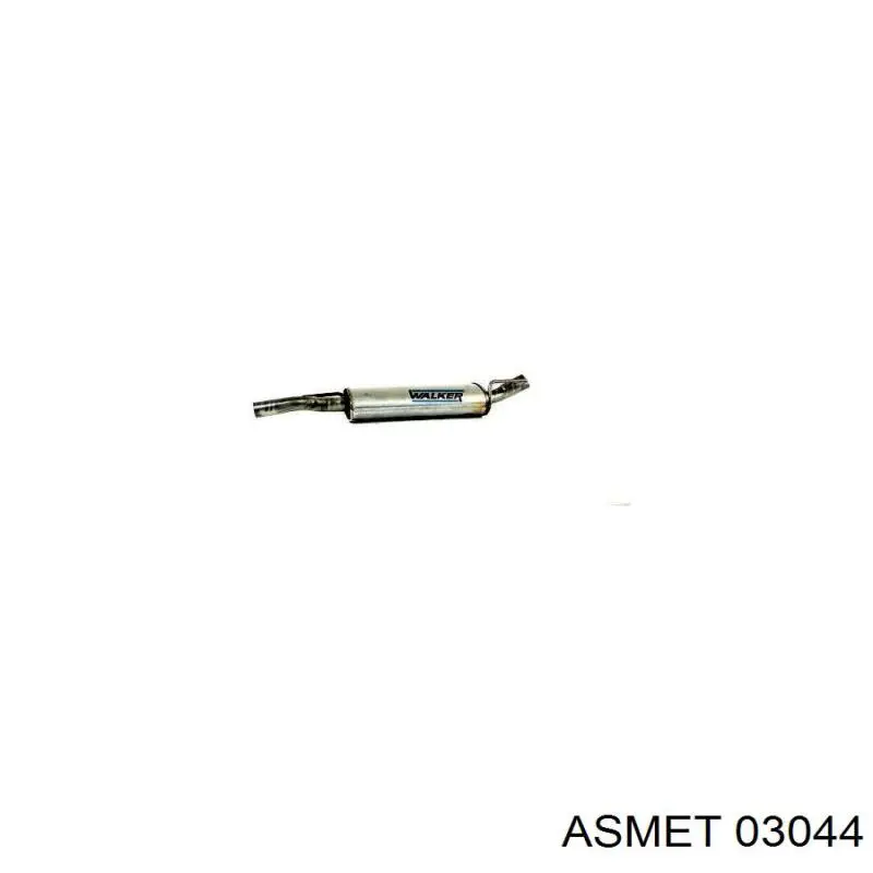 Compre JZW253609AR VAG Silenciador, parte traseira