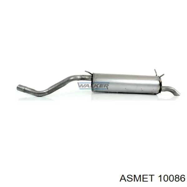 Compre 7700423040 Renault (RVI) Silenciador, parte traseira