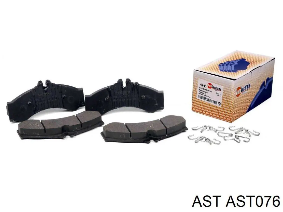 Compre AST076 AST Sapatas do freio dianteiras de disco