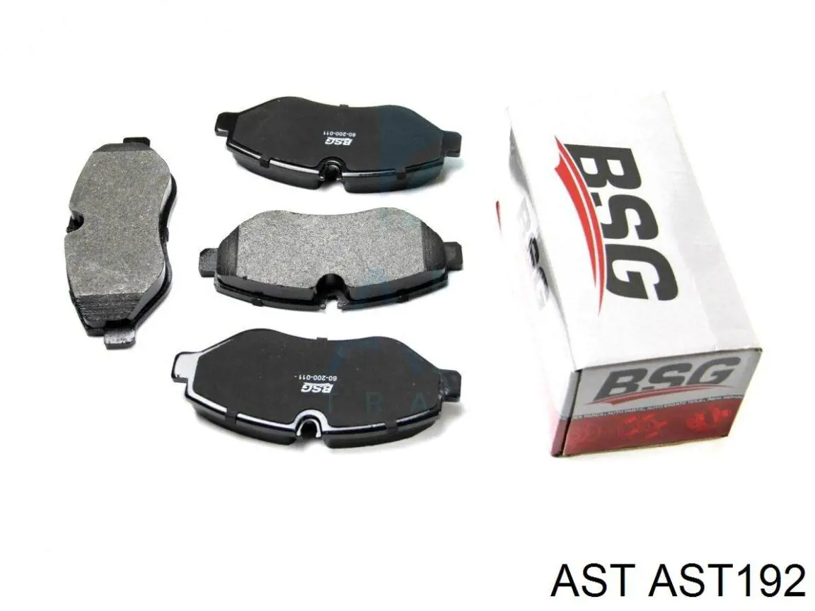 Sapatas do freio dianteiras de disco AST AST192 preço, a partir de 28,80 USD