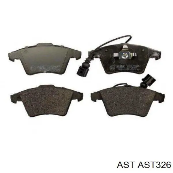 Compre AST326 AST Sapatas do freio traseiras de disco