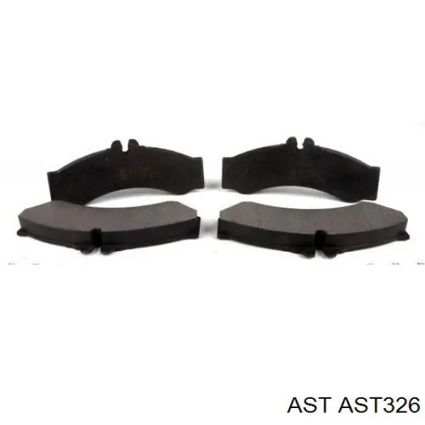 Sapatas do freio traseiras de disco AST AST326 preço, a partir de 30,65 USD