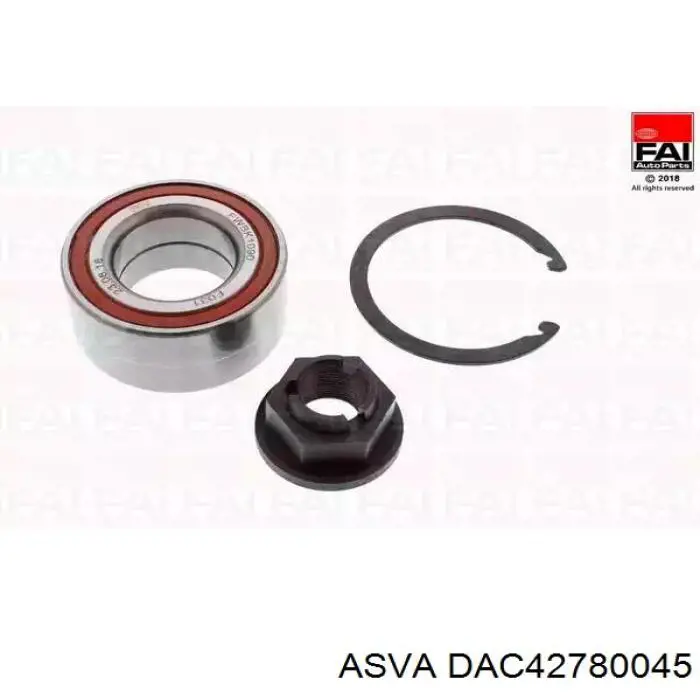 Rolamento de cubo dianteiro BAH0069 SKF