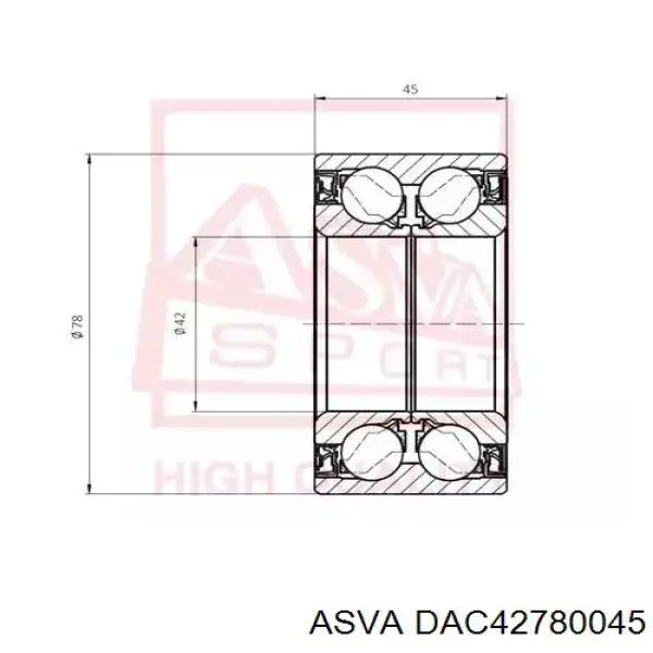 BAH0069 SKF Rolamento de cubo dianteiro