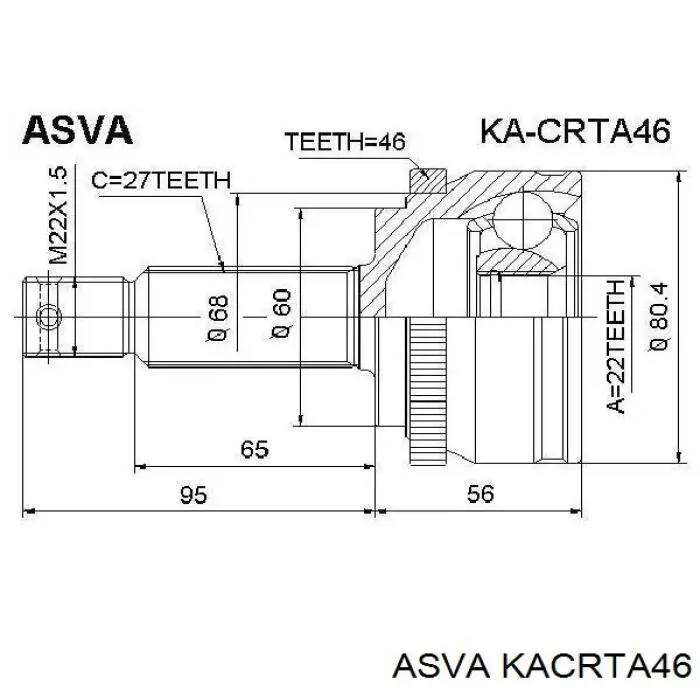 Junta homocinética externa dianteira Hyundai/Kia 49591A63A5 preço, a partir de 41,00 USD