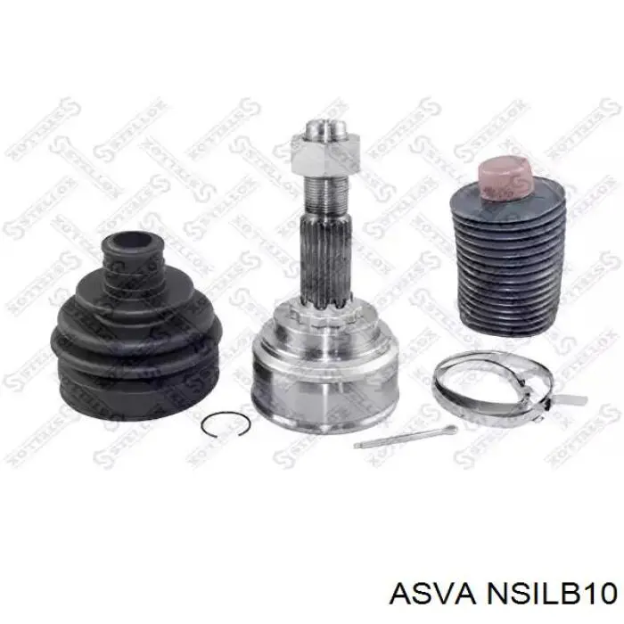 Junta homocinética interna dianteira esquerda 39711ED105 Nissan/Infiniti