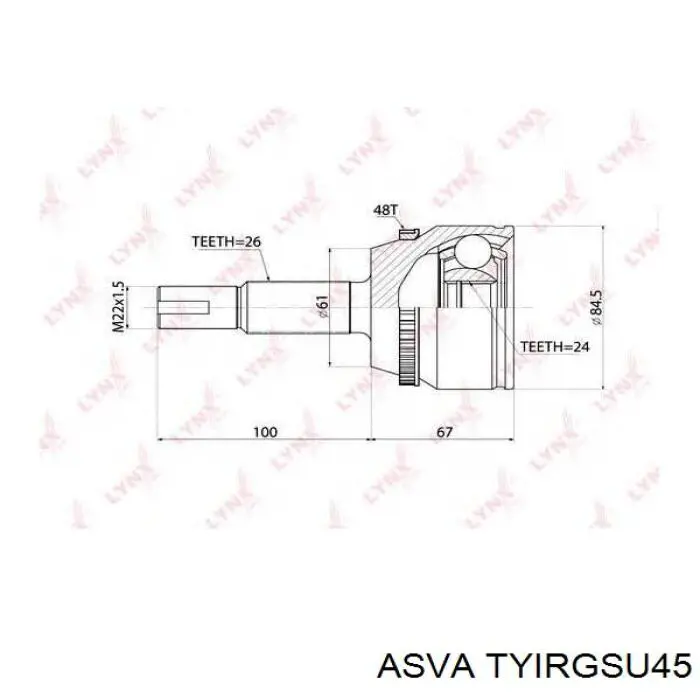Junta homocinética interna dianteira direita Toyota 430300W050 preço, a partir de 125,71 USD