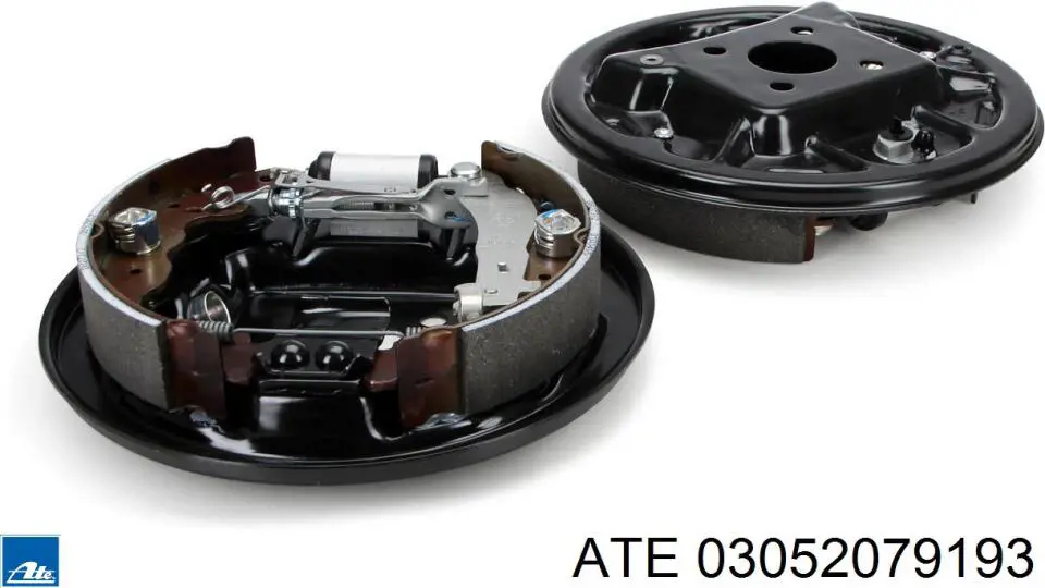Compre 8660005326 Renault (RVI) Sapatas do freio traseiras de tambor, montadas com cilindros, kit