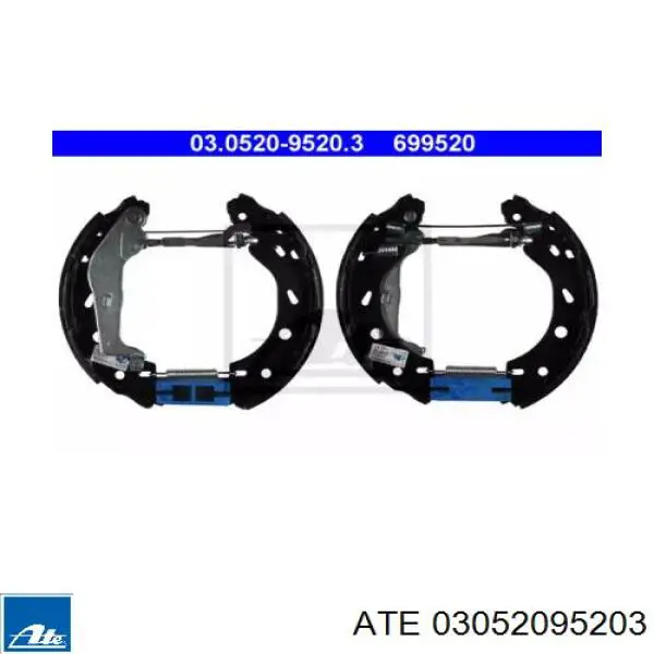 Sapatas do freio traseiras de tambor, montadas com cilindros, kit Brembo K50008 preço, a partir de 161,87 USD
