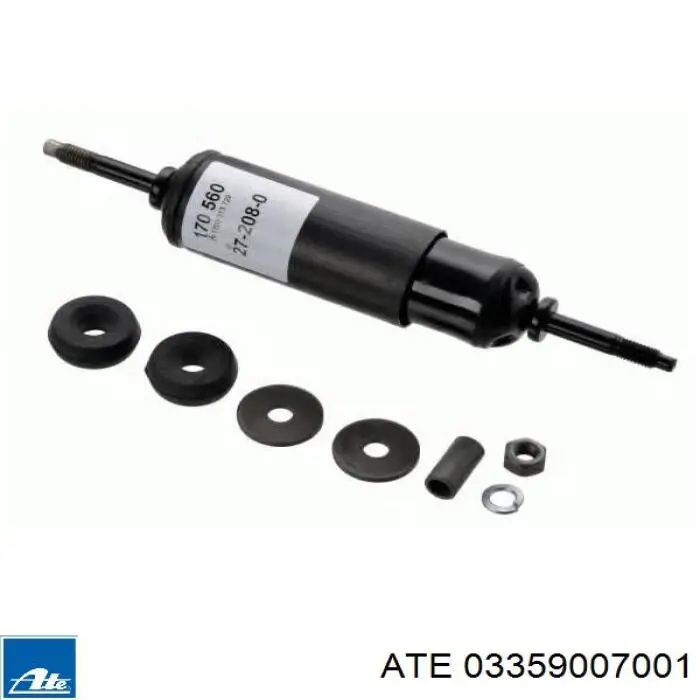 Compre 03359007001 ATE Kit de reparação de suporte do freio dianteiro
