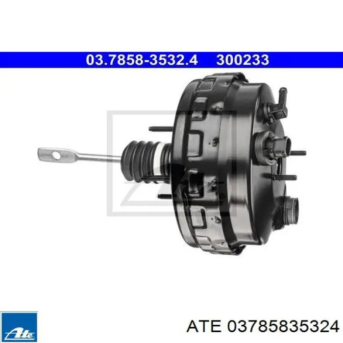 Reforçador dos freios a vácuo ATE 03785835324 preço, a partir de 119,59 USD