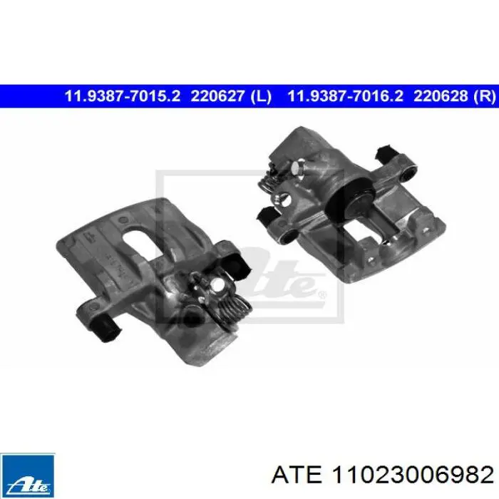 Braçadeira do freio de suporte traseiro ATE 11023006982 preço, a partir de 68,81 USD