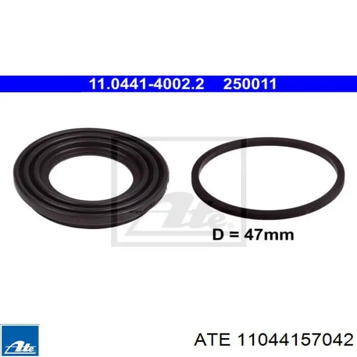 Compre 11044157042 ATE Kit de reparação de suporte do freio dianteiro