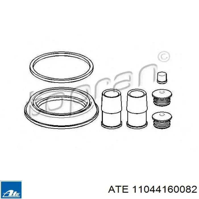 Compre 11044160082 ATE Kit de reparação de suporte do freio dianteiro