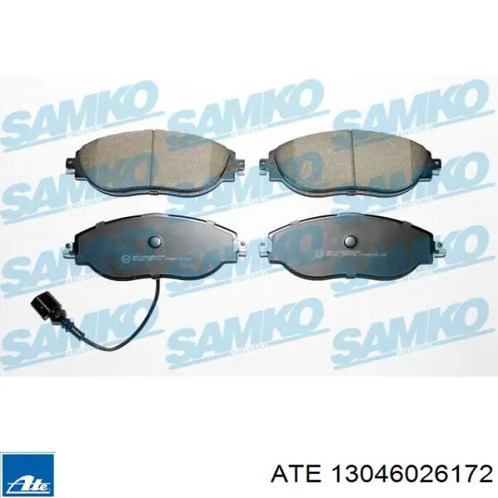 Compre 13046026172 ATE Sapatas do freio dianteiras de disco