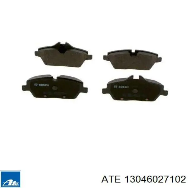 Sapatas do freio dianteiras de disco ATE 13046027102 preço, a partir de 42,62 USD
