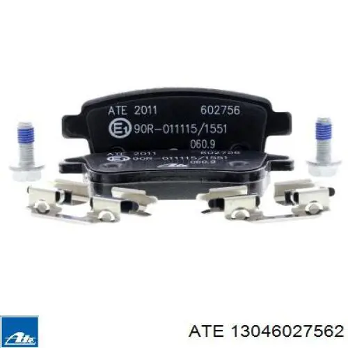 Sapatas do freio traseiras de disco ATE 13046027562 preço, a partir de 27,49 USD