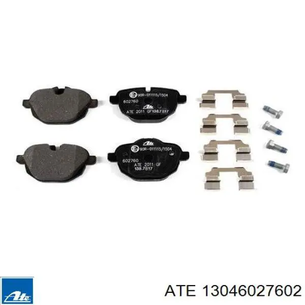 Sapatas do freio traseiras de disco ATE 13046027602 preço, a partir de 31,28 USD