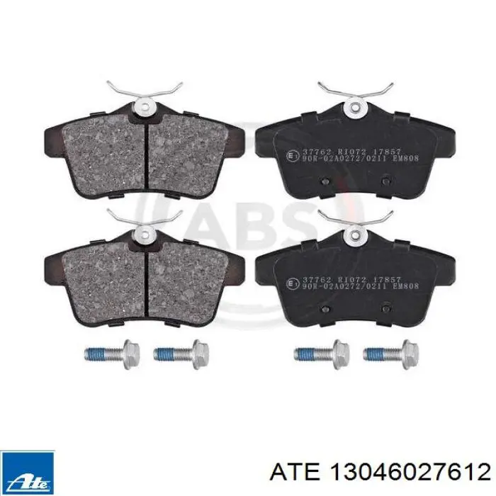 Sapatas do freio traseiras de disco ATE 13046027612 preço, a partir de 32,23 USD