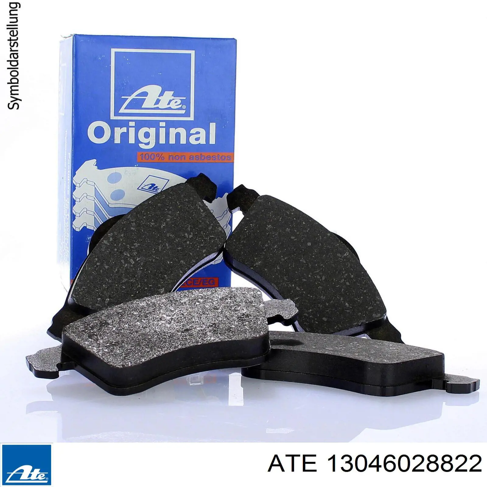 Sapatas do freio traseiras de disco ATE 13046028822 preço, a partir de 35,88 USD